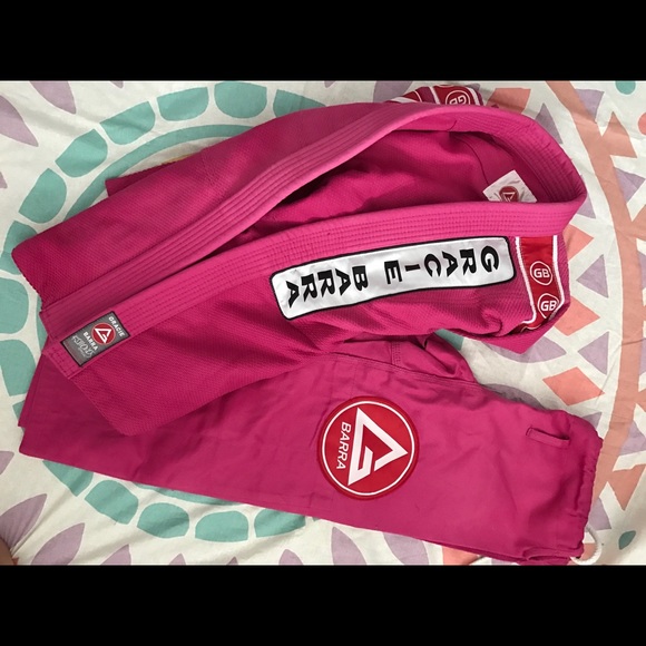 Gracie Barra Jiu Jitsu Gi Pink size A0 - Picture 3 of 3